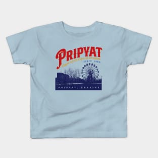 Pripyat Amusement Park Kids T-Shirt